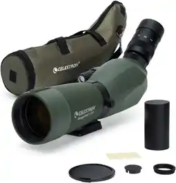 Amazon Celestron 52304 Regal M2 65ED Spotting Scope Telescope, Green aanbieding