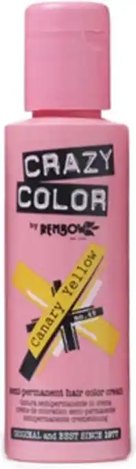 Bol.com Crazy Color Canary Yellow 100ml - Haarverf aanbieding