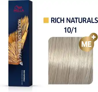 Bol.com Wella Koleston Perfect Me+ Haarverf - Rich Naturals - 10/1 - 60 ml aanbieding