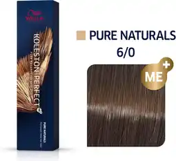 Bol.com Wella Professionals - Wella Professionals Koleston Perfect Me 6/0 Pure Naturals 60ml aanbieding