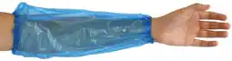 Bol.com Hygonorm wegwerp mouwovertrek blauw PE 20 my per 100 stuks aanbieding