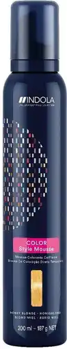 Bol.com Indola - Color Style Mousse - Honey Blonde - 200 ml aanbieding