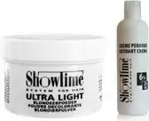 Bol.com [Combo]Showtime Ultralight Blondeerpoeder (100gram) + Showtime Oxidant Creme Peroxide 6% - (250ml) aanbieding