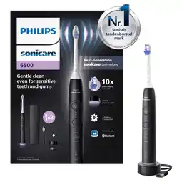 Kruidvat Philips Sonicare 6500 Series HX7411/01 Elektrische Tandenborstel aanbieding
