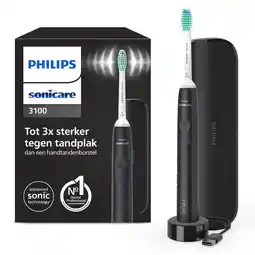 Kruidvat Philips 3100 Series Sonicare HX3673/14 Elektrische Tandenborstel aanbieding