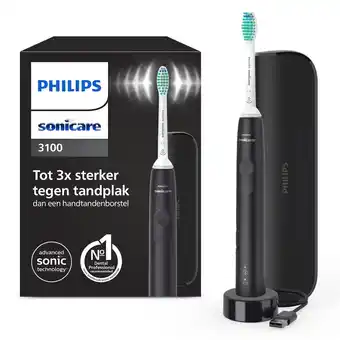 Kruidvat Philips 3100 Series Sonicare HX3673/14 Elektrische Tandenborstel aanbieding