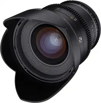 Amazon Samyang - VDSLR 24mm T1.5 MK2 - Canon - Ultragroothoekobjectief - Opzetlens - Prime aanbieding