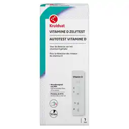 Kruidvat Kruidvat Vitamine D Zelftest aanbieding