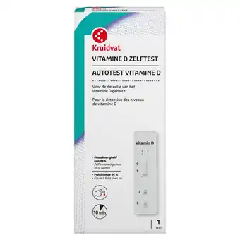 Kruidvat Kruidvat Vitamine D Zelftest aanbieding