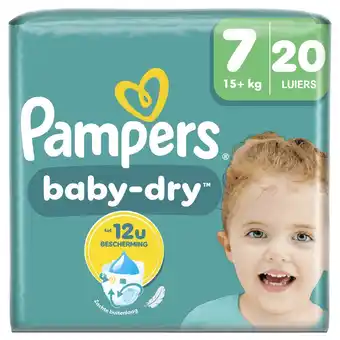 Kruidvat Pampers Baby-Dry Maat 7 Luiers aanbieding