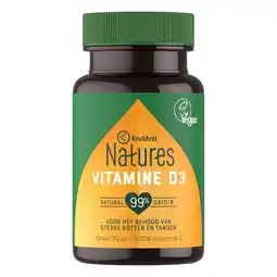 Kruidvat Kruidvat Natures Vitamine D3 20Μg Capsules aanbieding