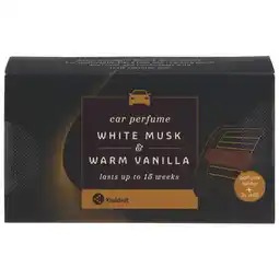 Kruidvat Kruidvat White Musk & Warm Vanilla Autoparfum aanbieding