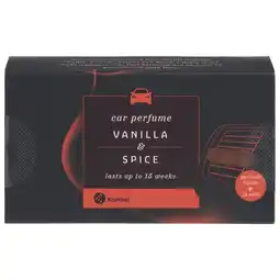 Kruidvat Kruidvat Vanilla & Spice Autoparfum aanbieding