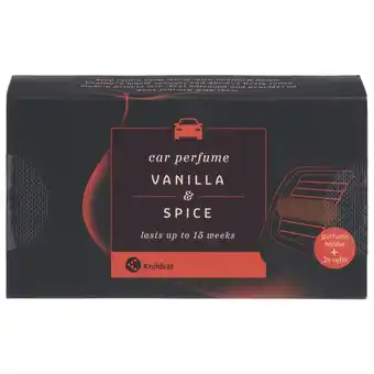 Kruidvat Kruidvat Vanilla & Spice Autoparfum aanbieding