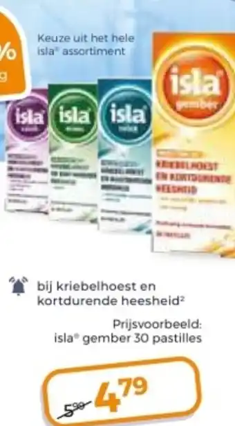Trekpleister Keuze uit het hele isla assortiment aanbieding