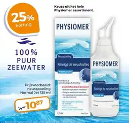Trekpleister Keuze uit het hele Physiomer assortiment. aanbieding