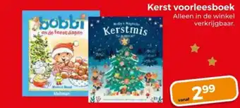 Trekpleister Kerst voorleesboek aanbieding