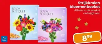 Trekpleister Strijkkralen bloemenboeket aanbieding
