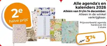 Trekpleister Alle agenda's en kalenders 2026 aanbieding