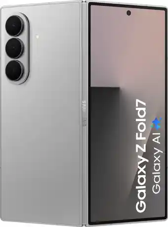 Coolblue Samsung Galaxy Z Fold 7 256GB Zilver 5G aanbieding