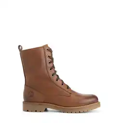 ANWB Travelin' Ranelva Dames Veterboots Gevoerd Cognac aanbieding