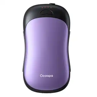ANWB Ocoopa Herbruikbare Handwarmers met Powerbank PRO Paars aanbieding