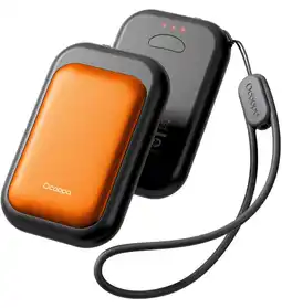 ANWB Ocoopa Herbruikbare Magnetische Handwarmers Oranje Zwart aanbieding