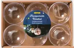 Xenos Transparante kerstbal aanbieding