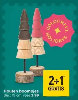 Xenos Houten boompjes aanbieding