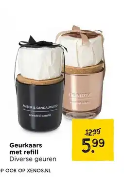 Xenos Geurkaars met refill aanbieding