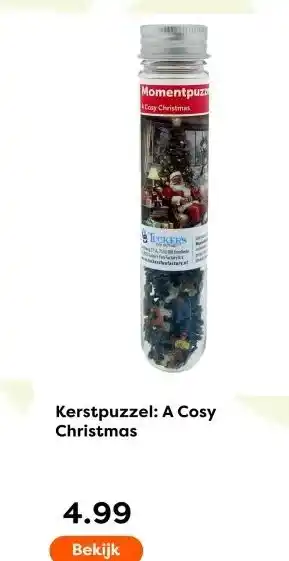 The Read Shop Kerstpuzzel: A Cosy Christmas aanbieding