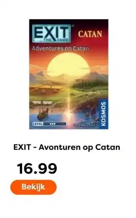 The Read Shop EXIT - Avonturen op Catan aanbieding