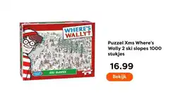 The Read Shop Puzzel Xms Where's Wally 2 ski slopes 1000 stukjes aanbieding