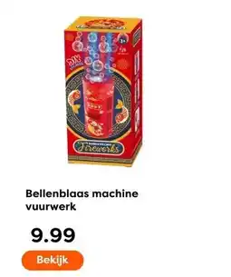 The Read Shop Bellenblaas machine vuurwerk aanbieding