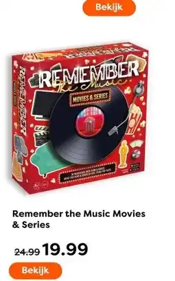 The Read Shop Remember the Music Movies & Series aanbieding