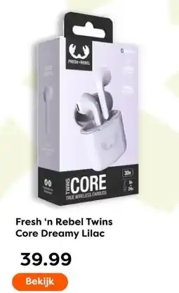 The Read Shop Fresh 'n Rebel Twins Core Dreamy Lilac aanbieding