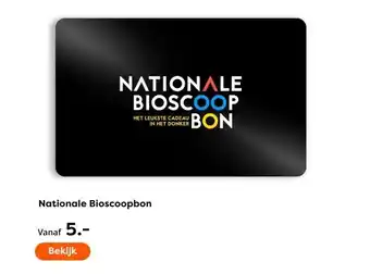 The Read Shop Nationale Bioscoopbon aanbieding