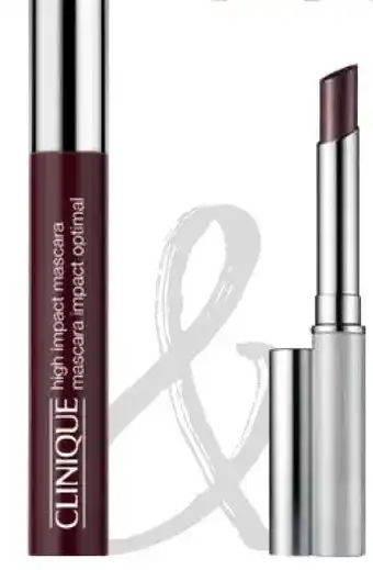 Pour Vous CLINIQUE High Impact Mascara & Almost Lipstick aanbieding