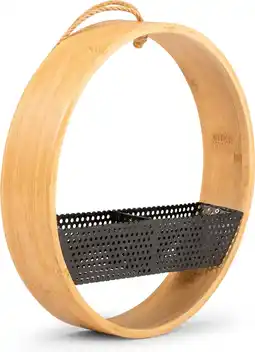 Intratuin CJ Wildlife vogelvoederhuisje Osaka naturel D 25 H 5 cm aanbieding