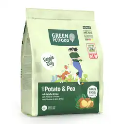 Zooplus 900g Green Petfood VeggieDog Graanvrij Aardappel & Erwt Droog hondenvoer aanbieding