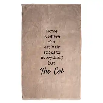 Zooplus TIAKI badhanddoek Home voor katten 140x90cm voor kattenliefhebbers aanbieding