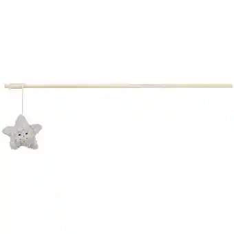 Zooplus Trixie Xmas speel hengel ster 48cm kat aanbieding