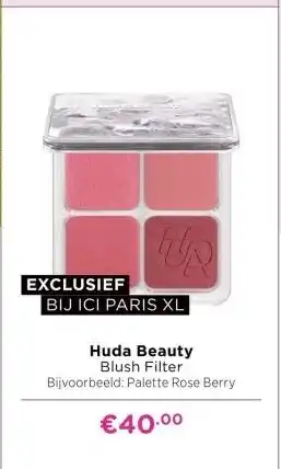 ICI Paris XL Huda Beauty aanbieding