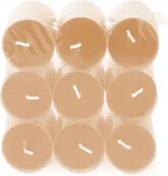 Intratuin Spaas geurkaars Essential collection Delightful Dawn oranje 4,5 uur D 3,5 H 1,6 cm 18 stuks aanbieding