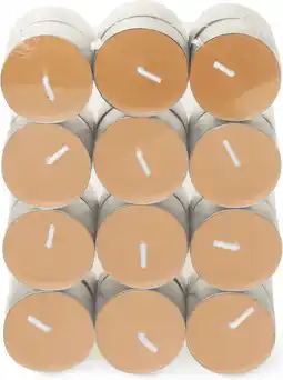 Intratuin Spaas geurkaars Essential collection Delightful Dawn oranje 4,5 uur D 3,9 H 1,6 cm 24 stuks aanbieding