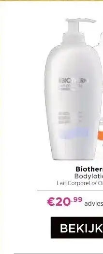 ICI Paris XL Biotherm aanbieding