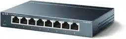 Amazon TP-Link 8-poorts Desktop Gigabit Switch, 8 10/100 / 1000M RJ45-poorten, metalen behuizing (TL-SG108) aanbieding