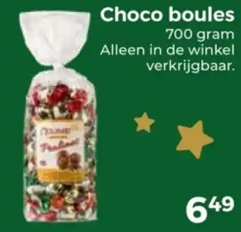 Trekpleister Choco boules aanbieding