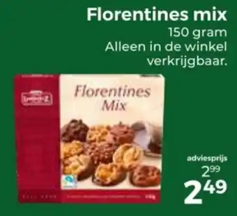 Trekpleister Florentines mix aanbieding