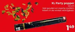 Trekpleister XL Party popper aanbieding
